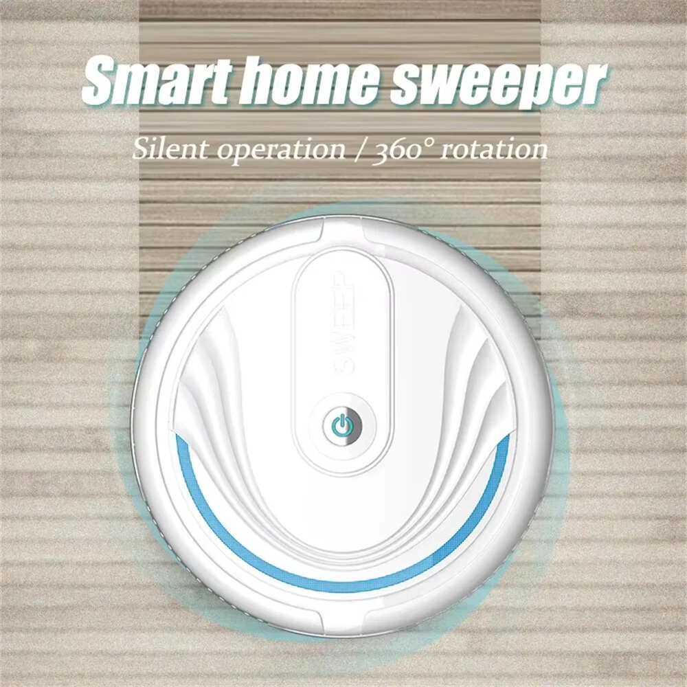 (image for) Home Automatic Floor Clraning Robot Mini Intelligent Wireless Vacuum Cleaner USB Rechargeable Wet And Dry Homesweeper